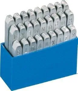 HEIDENPETER SET STANDARD-SCHRIFTZEICHEN 7 MM 10107000 HEIDENPETER