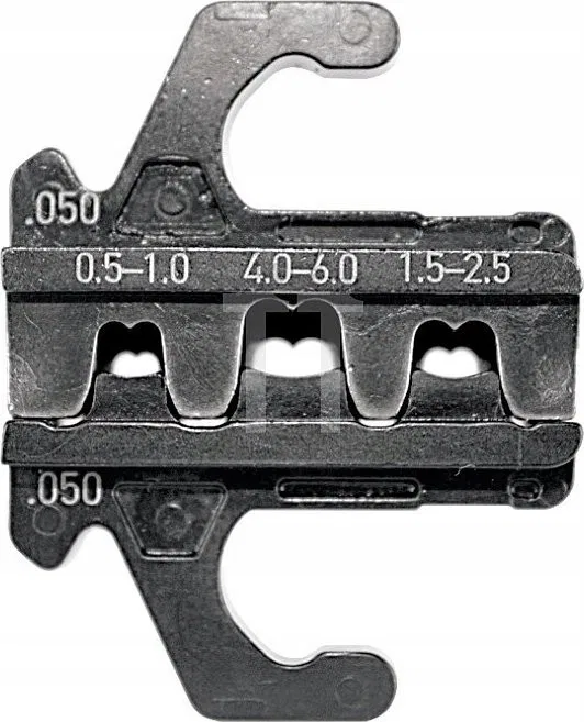 Rennsteig Rennsteig Werkzeuge 629 050 3 0 1 Crimp-Einsatz für isolierte Flachstecker Steckerbreite 4,8 / 6,3 mm 0,5 bis 6 mm² P