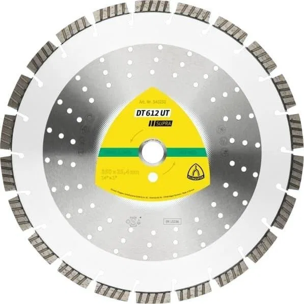Klingspor K. Sägeblatt, Durchmesser 350 mm x 3,0 mm x 20 mm   DT612UT