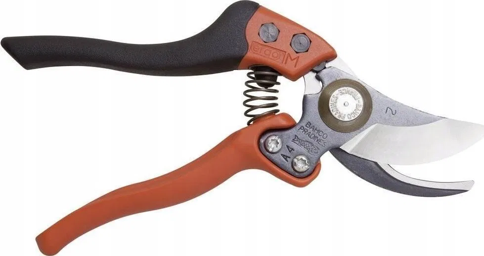 Bahco Bahco Profesionalus, ergonomische Gartenschere. Für kleine Hände, Scherenkopf der Größe 2 (bis 20 mm). Alle Teile sind austauschbar.
