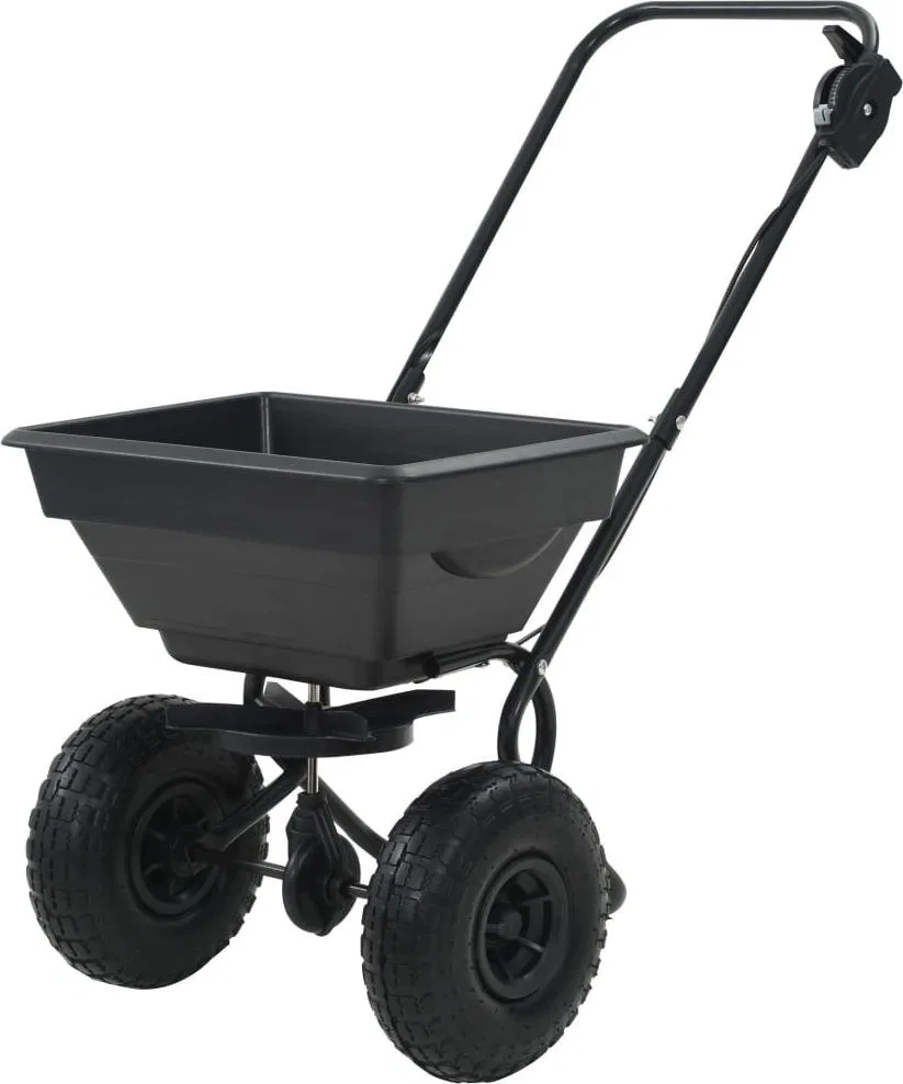 vidaXL Streuer aus PVC und Stahl, 92 x 46 x 70 cm, 15 l