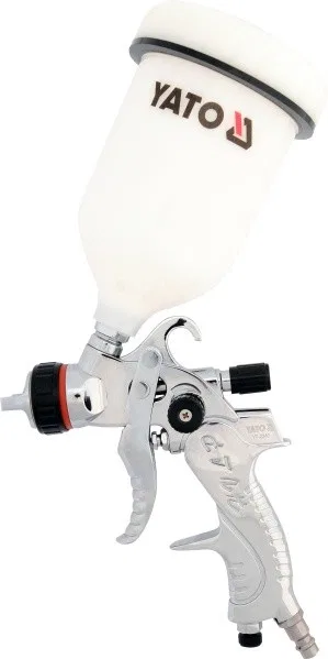 Yato HVLP-Lackierpistole mit 600-ml-Oberbehälter, 1,4 mm (YT-2340)