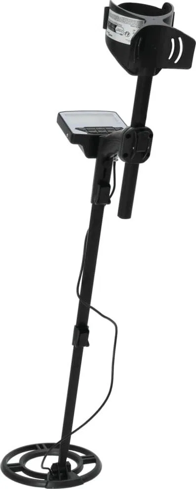vidaXL Metalldetektor mit Pinpoint-Funktion, 18 cm