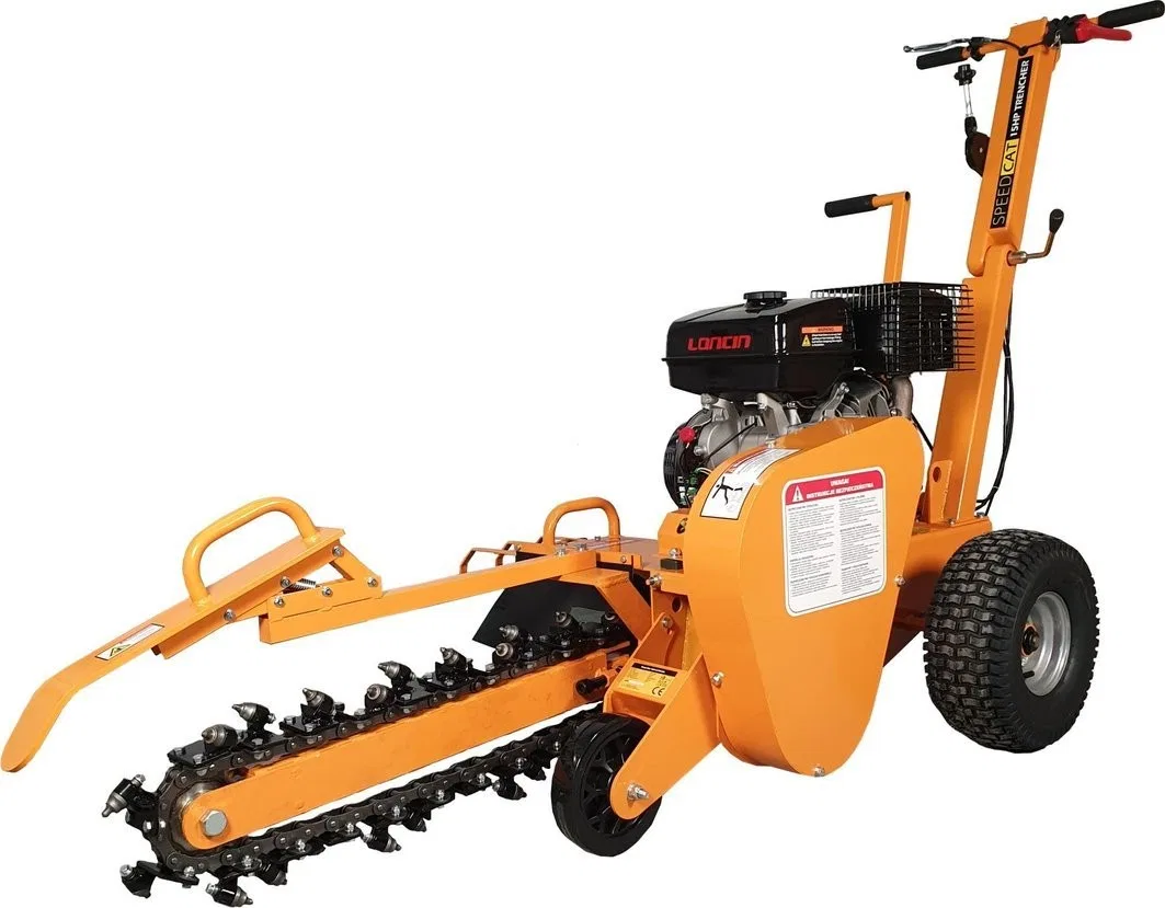 MasterCut MASTERCUT GBT-150 SPEEDCAT Kettenbagger für den Garten, benzinbetriebener Minibagger zum Verlegen von Rohren, Leitungen, K