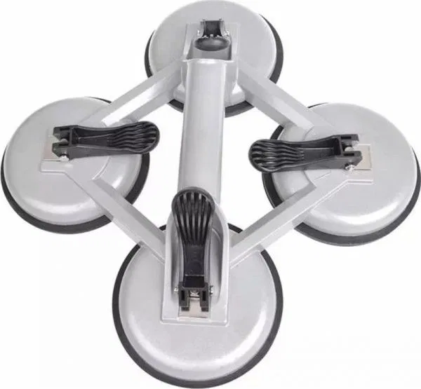 ProPlus ProPlus Vakuumhalter mit 4 Saugnäpfen, Aluminium, silberfarben