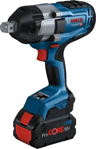 Bosch-Schlagschrauber Bosch Cordless Impact Wrench BITURBO GDS 18V-1050 H Professional solo, 18 V (blau/schwarz, ohne Akku und