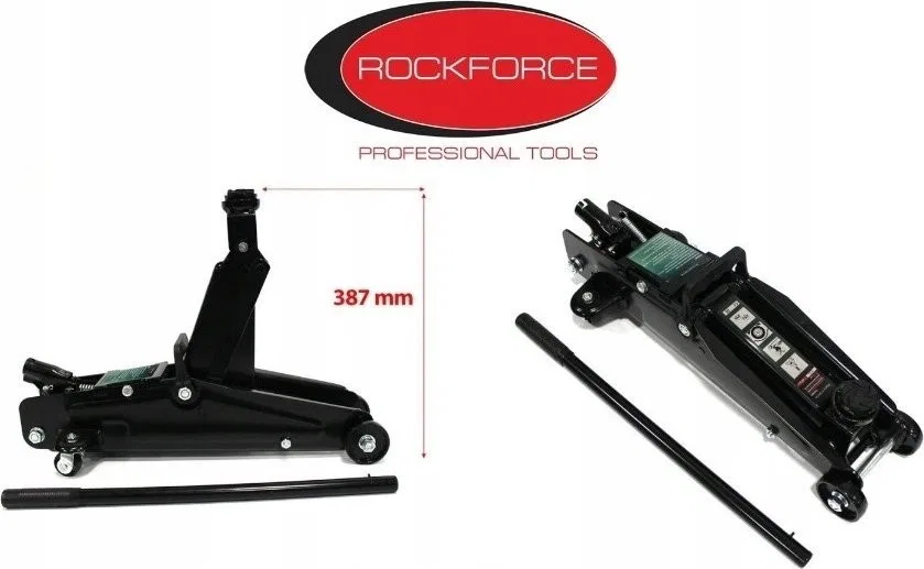 Rockforce Hydraulischer Werkstattheber 2,5 t mit Arretierung