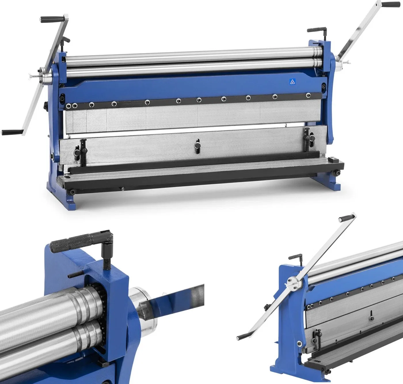 MSW 4-in-1-Blechbiegemaschine mit Walz-, Press- und Schneidefunktion, 1040 mm 4-in-1-Blechbiegemaschine mit Walz- und Pressfunktion
