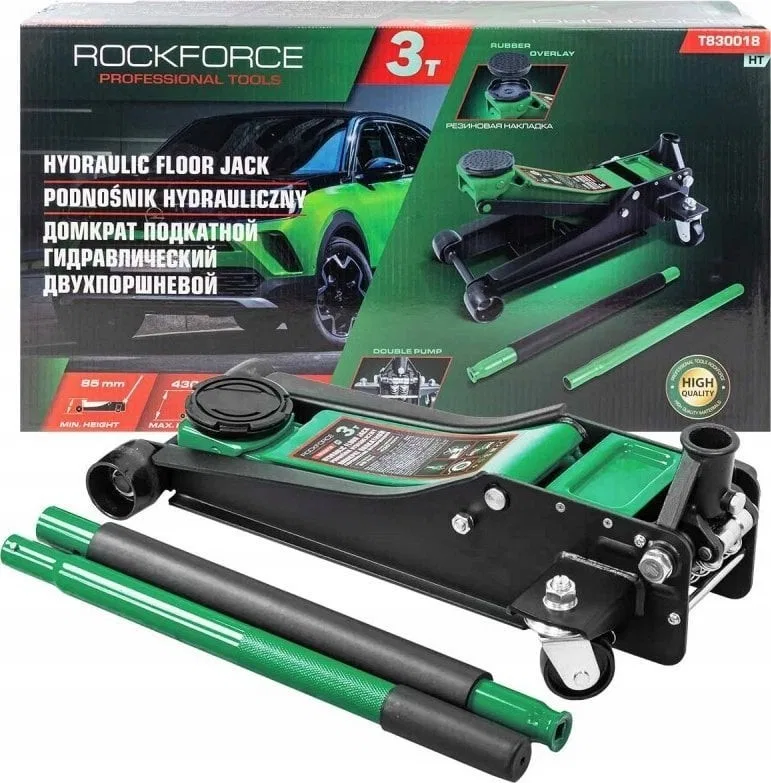 ROCKFORCE HEBEBÜGEL „FROG“  3 t  85–430 mm  2-Kolben