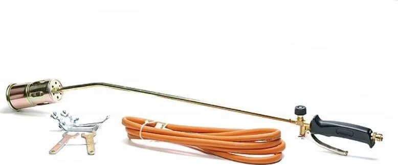 Idealgas Gasbrenner für Dachdecker, lang, Idealgas 100 cm, Düse Ø 60 mm + Schlauch 3 m, DIFKL11560 – IFKL11560