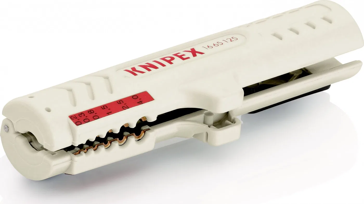 Knipex Abisolierzange für Datenkabel 125 mm (1665125SB)