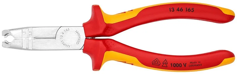 Knipex Abisolierzange 160 mm, isoliert (1346165)