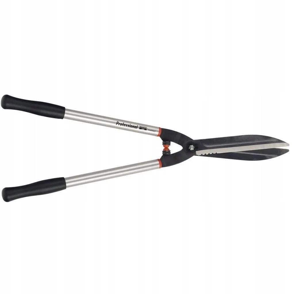 Bahco Patvarios, lange Heckenscheren mit Aluminiumgriffen und vollständig gehärteten Klingen (730 mm)