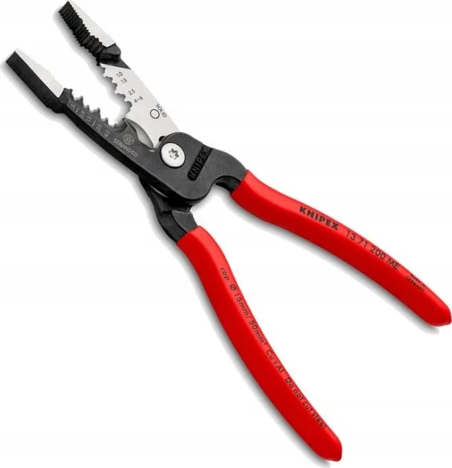 Knipex KNIPEX Multifunktionszange für Elektriker für metrische Kabel