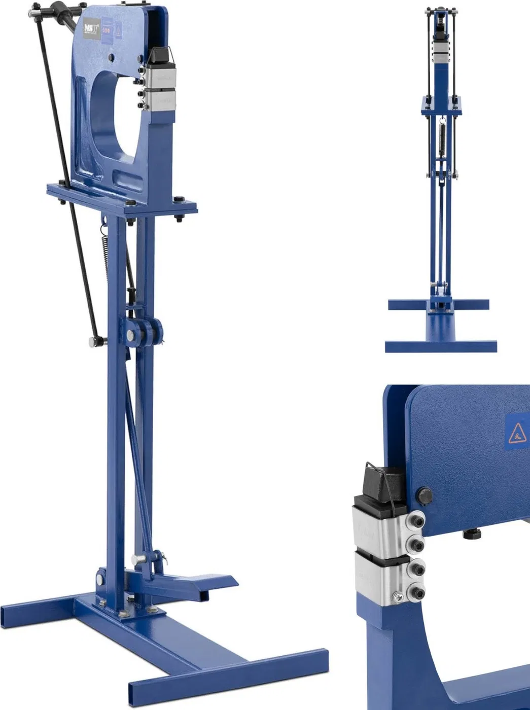 MSW Blechbiegemaschine und -streckmaschine für 1,5 mm Blech mit Fußpedal Blechbiegemaschine und -streckmaschine für 1,5 mm Blech mit Fußpedal