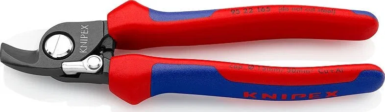 Knipex KNIPEX Kabelschere für Kupfer- und Aluminiumkabel KX9522165 - 9522165