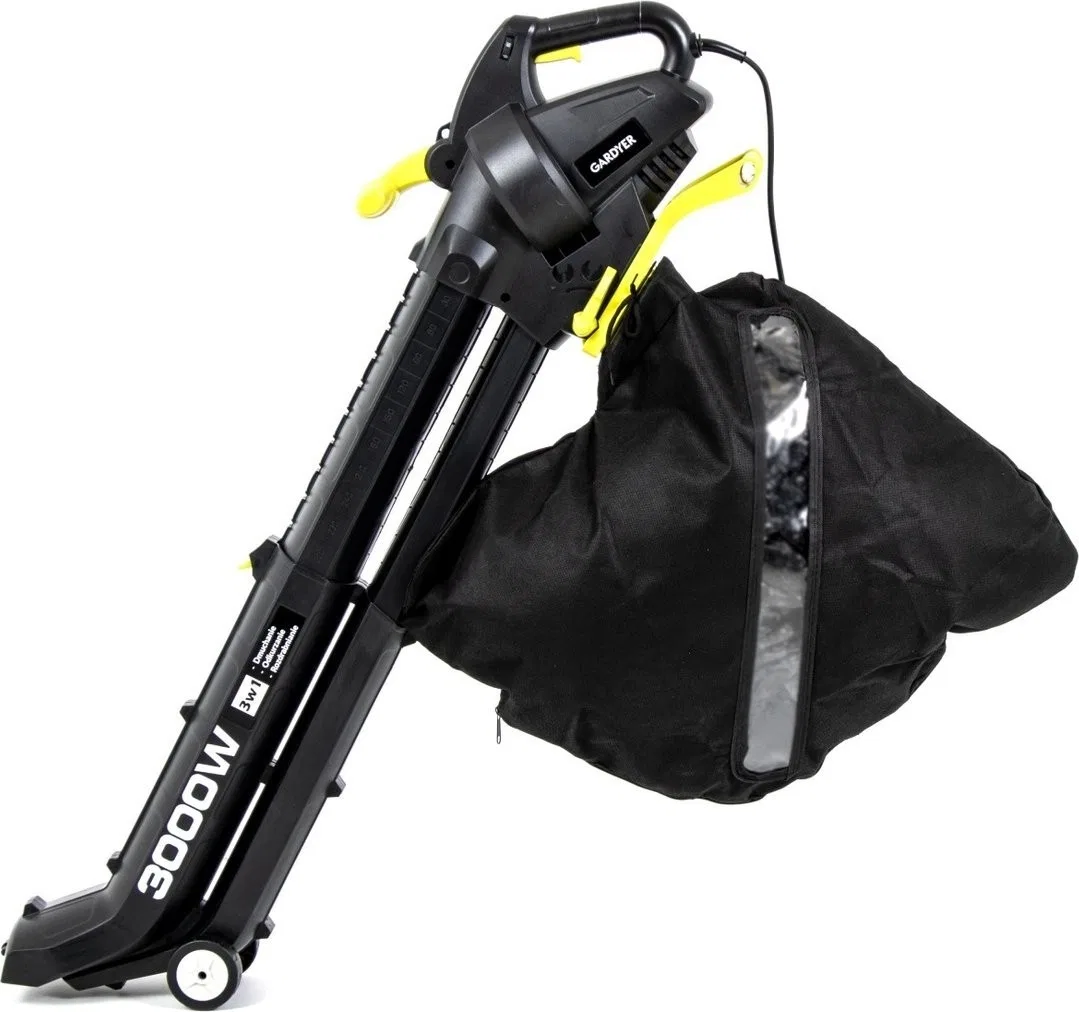 Gardyer ELEKTRISCHER GARTENSTAUBSAUGER LAUBBLASER GARDYER V800, 3000 W – OFFIZIELLER VERTRIEB –  GA