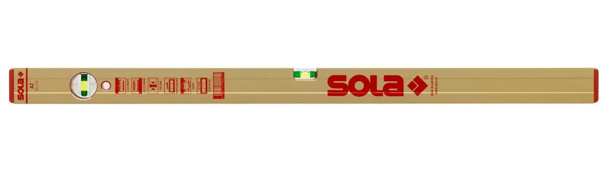 Wasserwaage Sola AZ 120 cm, 2 Libellen 01161401