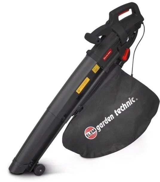 Elektrisches Laubgebläse mit Pumpe ELEM, 3000 W, 270 km/h, 13,2 m³/min, 35 l