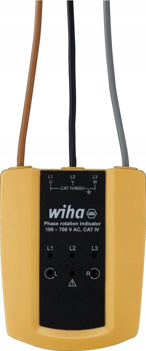Wiha Wiha Drehfeldrichtungsanzeiger 100–700 V AC, CAT IV