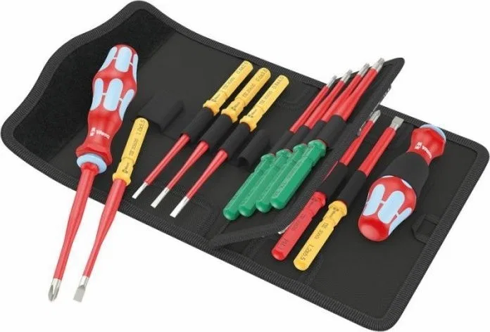 Wera KRAFTFORM KOMPAKT VDE STAINLESS 17 EXTRA SLIM 17-teiliges Set