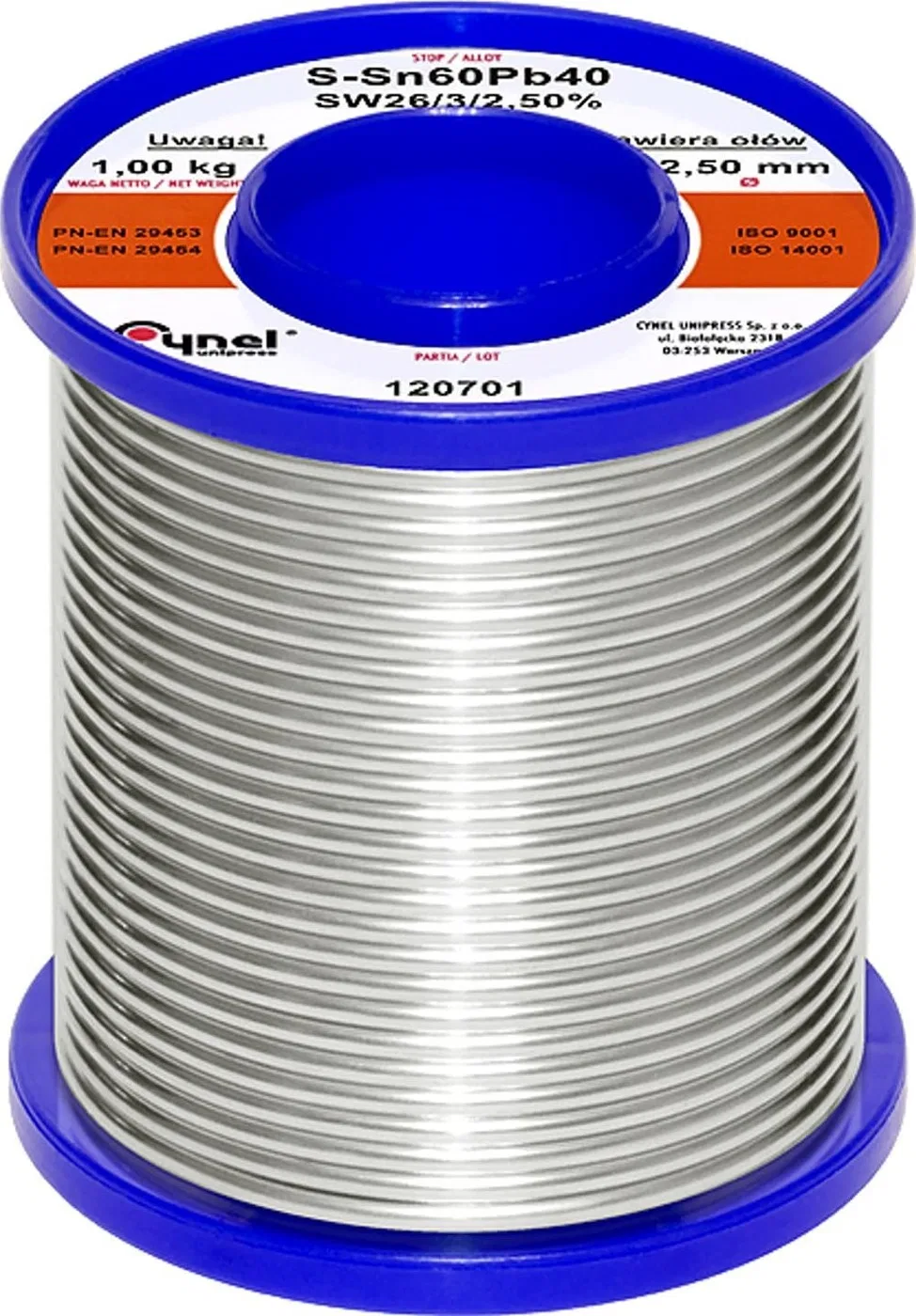 Blow Zinn 2,50/ 1 kg/Bindemittel LC60-SW26