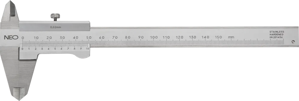 Neo-Schieblehre 150 mm, Edelstahl (75-001)