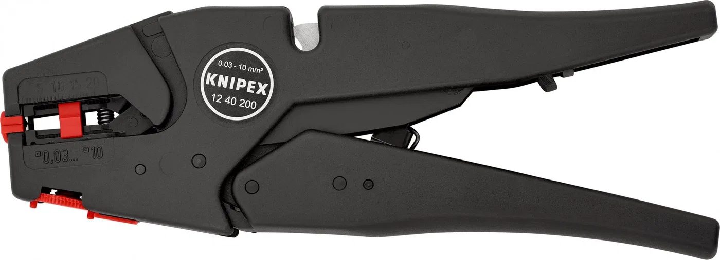 Knipex Selbstausrichtende Abisolierzange 200 mm (12 40 200)