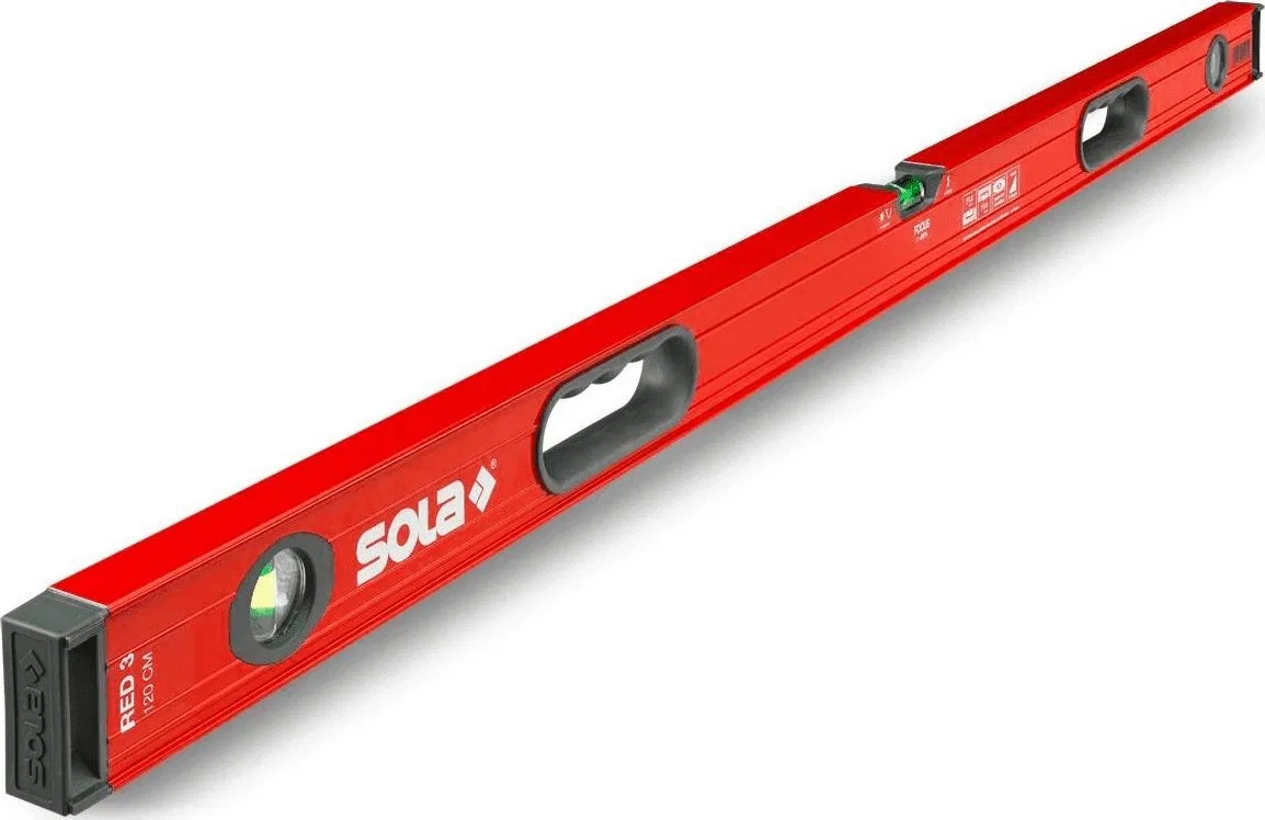 Big Red-Wasserwaage, 200 cm, 0,3 mm/m (01219701)