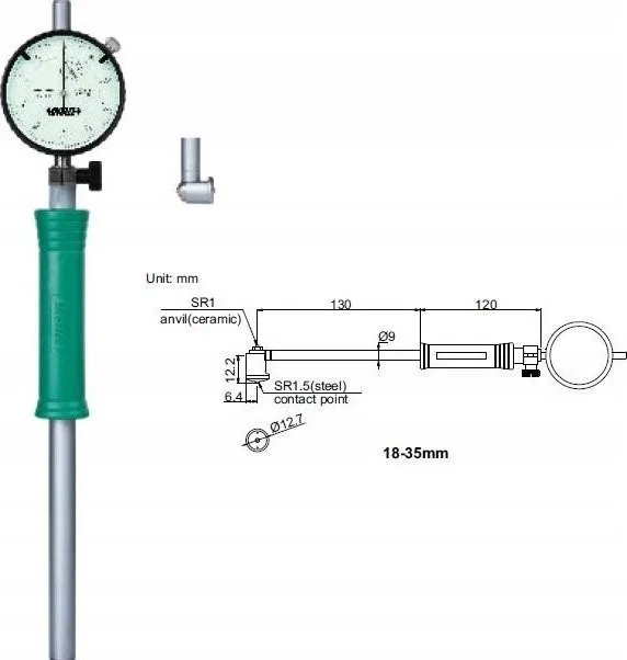 Insize Uhrenarmband MDHC (2322-35A)