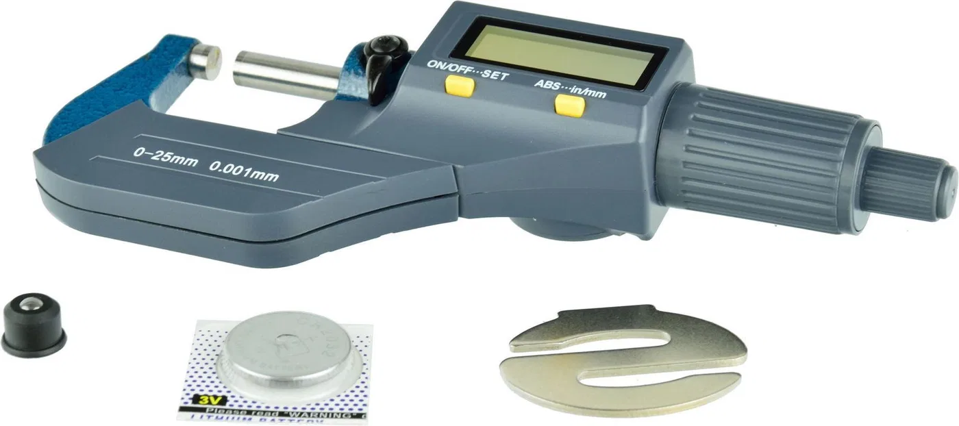 Geko elektronischer Mikrometer 0–25 mm (G01487)