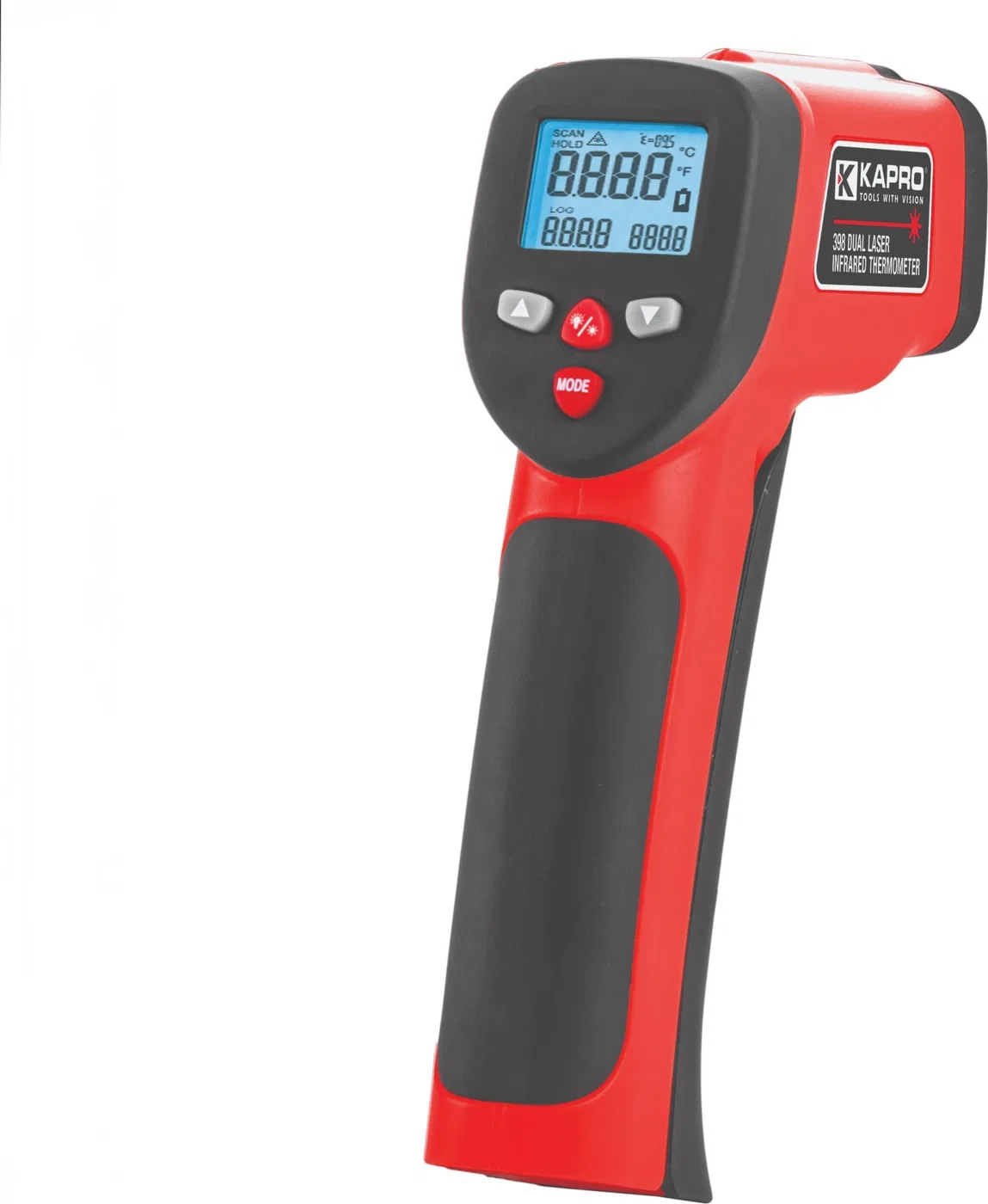 Kapro Doppel-Infrarot-Laserthermometer von -50 °C bis +650 °C