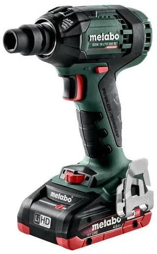 Metabo-Schlagschrauber METABO.IMPACT WRENCH SSW 18 LTX 300 BL 2x4,0 Ah LiHD METABOX