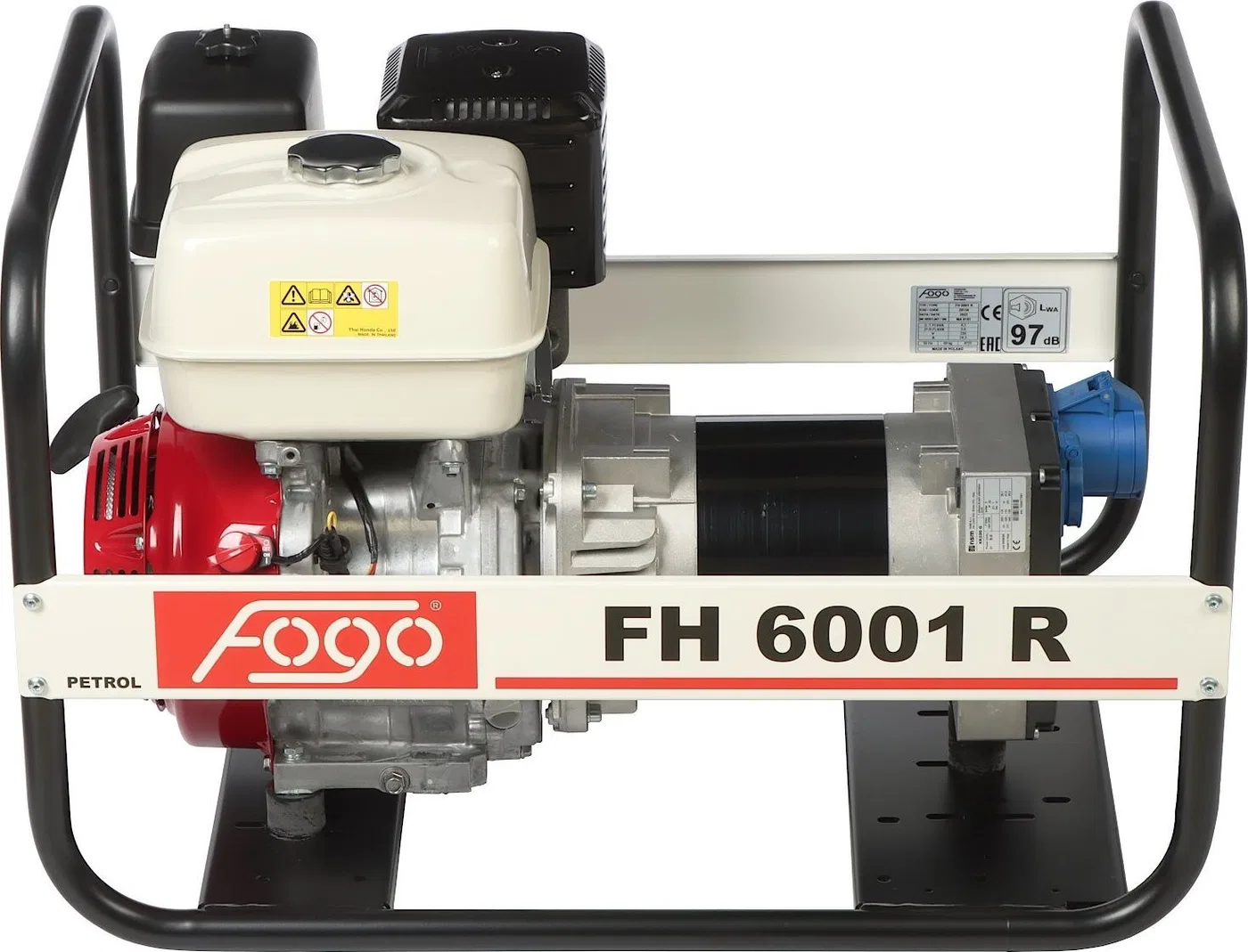 Fogo-Stromaggregat FH-6001R 5600 W Honda GX 390 FOGO