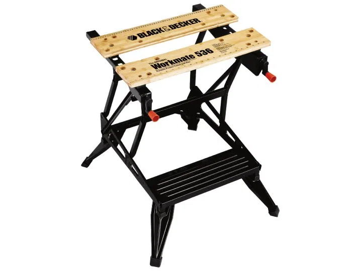 Black&Decker Workmate-Werkbank mit 2 Arbeitshöhen WM536