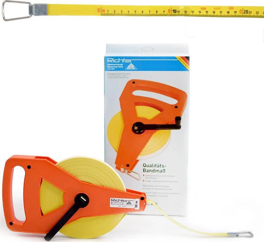 Richter Glasfaser-Rollbandmaß RICHTER 272R 50 m