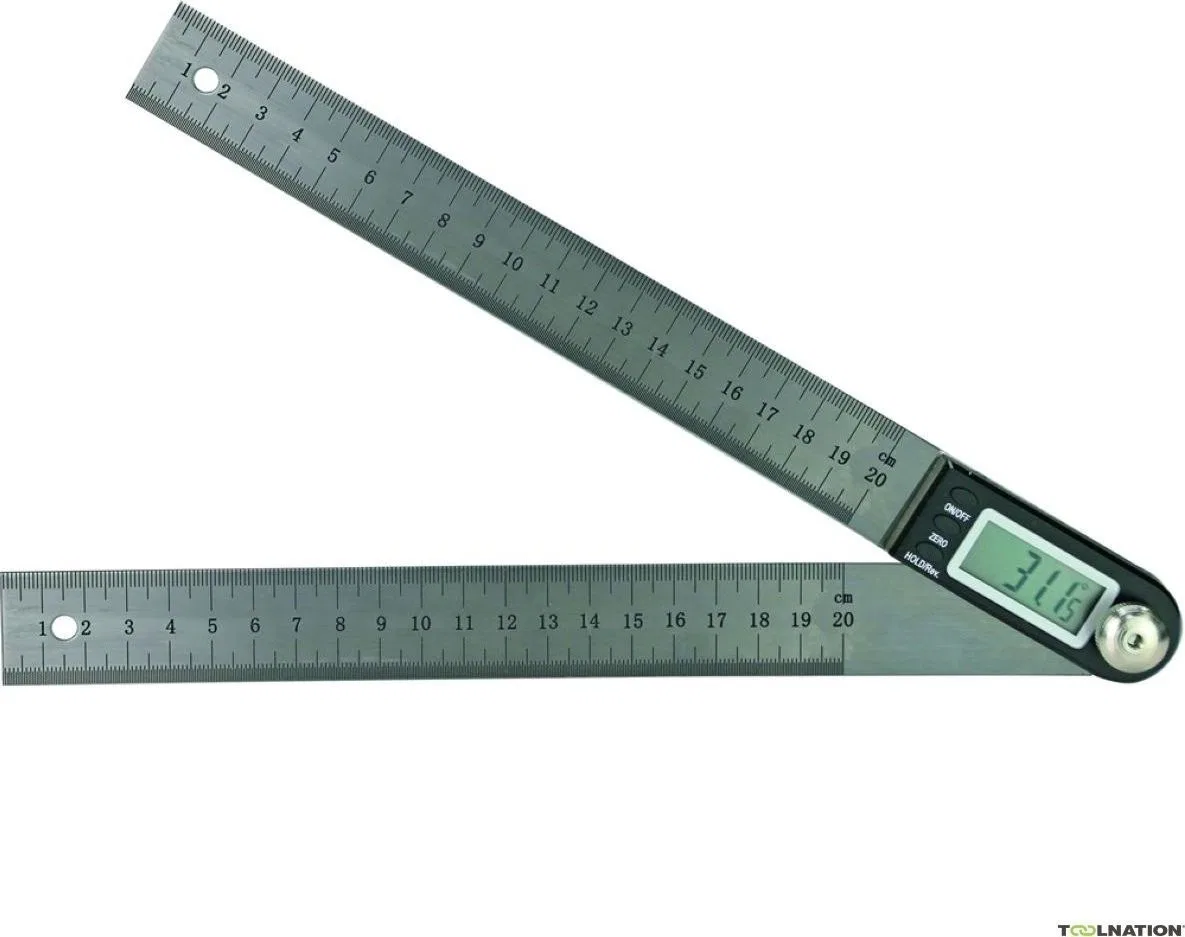 Neutrales Produktangebot: Elektronischer Winkelmesser MIB 0–180° 300 mm