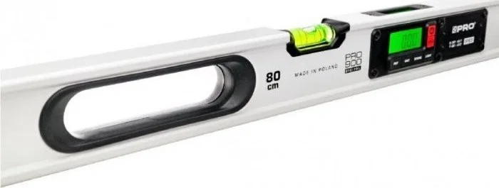 PRO-Wasserwaage PRO900 mit elektronischer Anzeige und Magneten, 60 cm