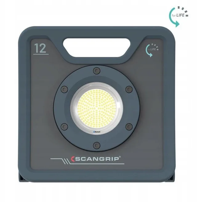 Robuste LED-Arbeitsleuchte 12.000 lm, Bluetooth, 81 W, Scangrip NOVA 12 forLIFE 03.6206