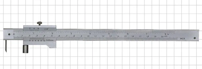 Gimex Messschieber 400, Anreißer, 0,05 mm, Stahlstift (201.154)