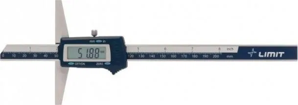 Grenzwert Digitaler Tiefenmesser 200 mm Grenzwert