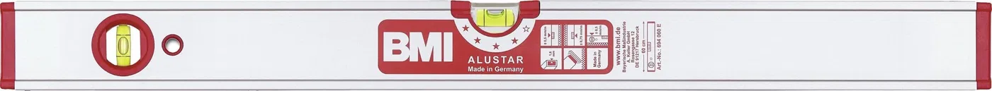 BMI Rieffel BMI Wasserwaage ALUSTAR M 694EM, Länge 120 cm