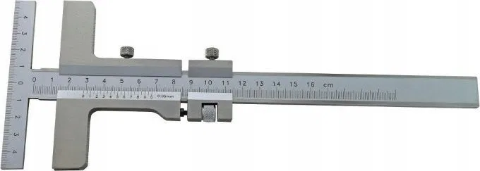 Gimex Spezial-Messschieber 250, 0,05 mm, T-Form