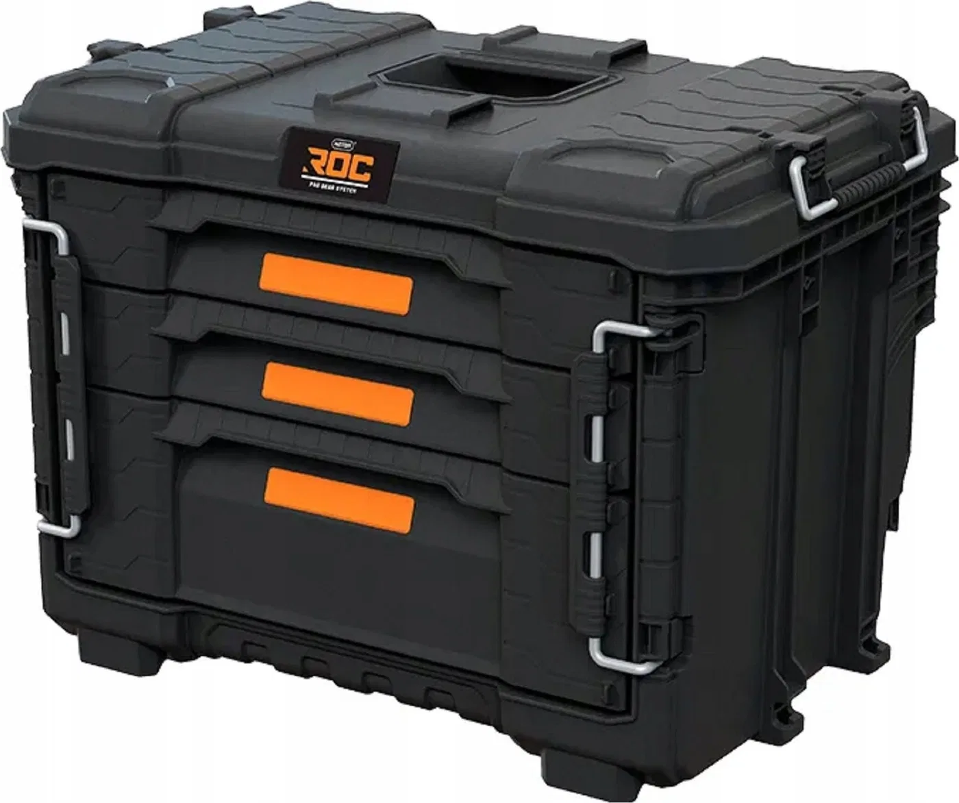 Keter XL-Kasten mit 3 Schubladen Keter ROC PRO GEAR 2.0 Modularer Werkzeugkasten