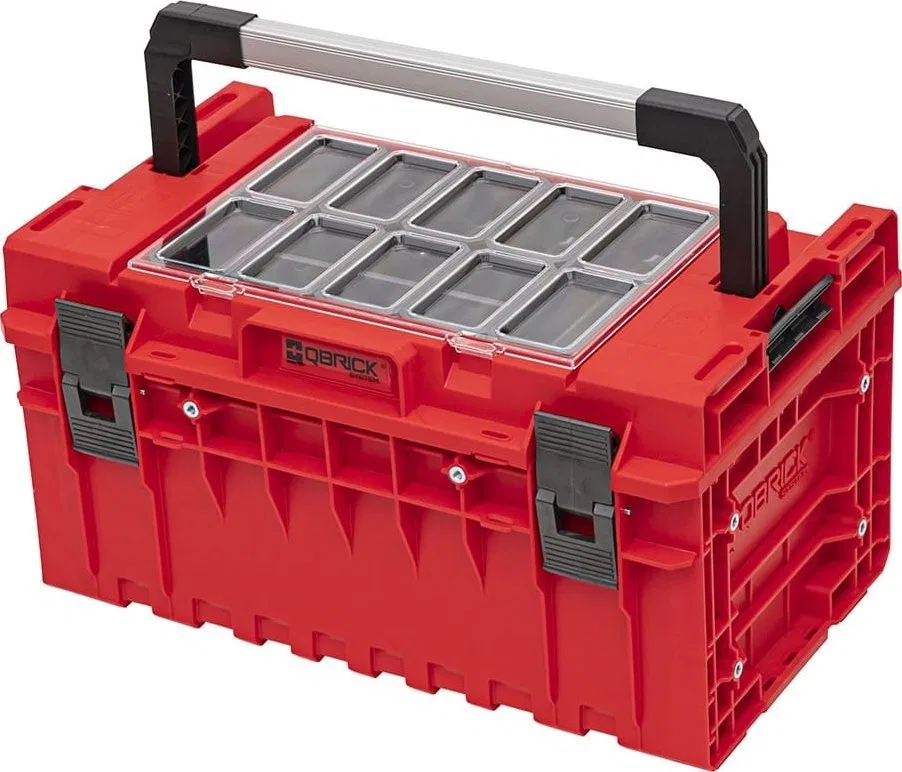 Qbrick Werkzeugkasten QBRICK SYSTEM ONE 350 2.0 Expert Red Ultra HD Custom SKRQ350E2CCZEPG013 Patrol Group