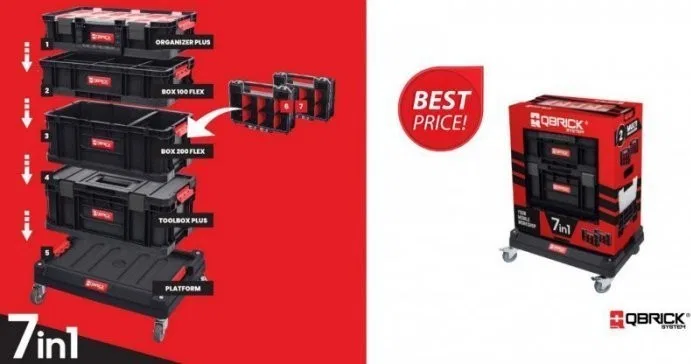 Qbrick SET QBRICK SYSTEM TWO TRANSPORT 7IN1 (1 STÜCK)
