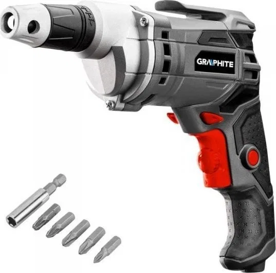 Graphite Multifunktionsgerät (Multifunktionsgerät 250 W, Schwingungszahl 15.000–21.000 min⁻¹, Koffer)