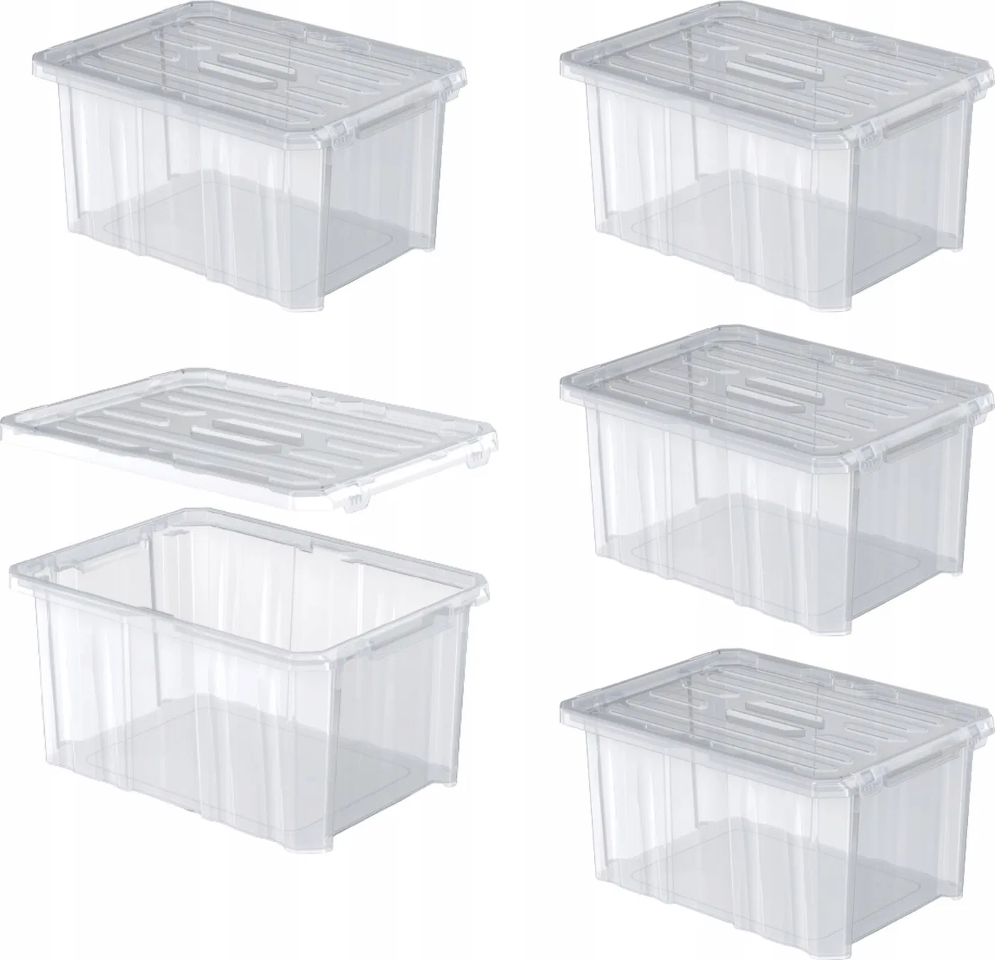 Prosperplast 5x Aufbewahrungsbehälter NCC16 + Deckel Box