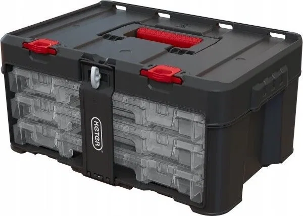 Kadax Keter Werkzeugkasten-Organizer, 37-Liter-Set