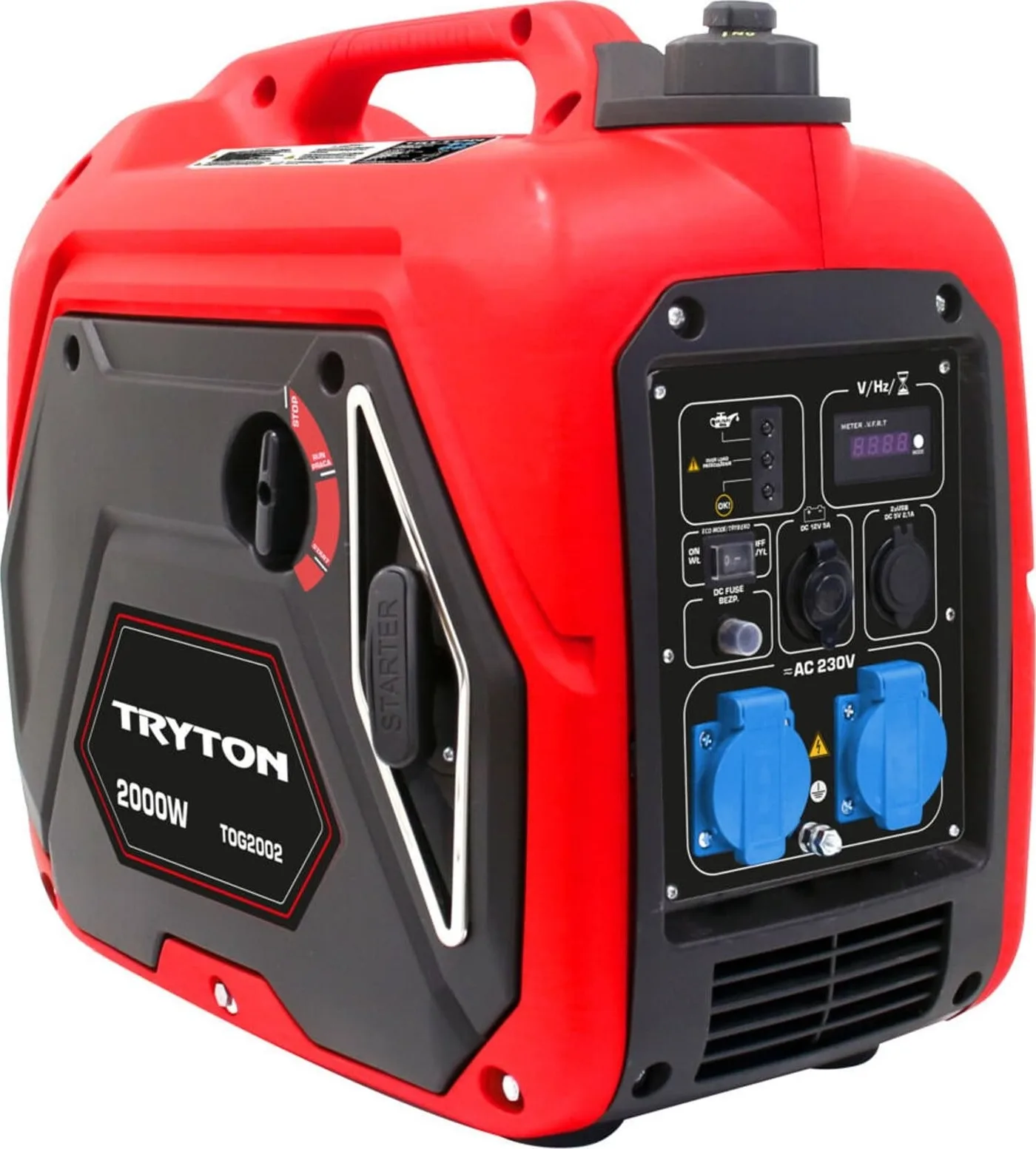 Tryton-Stromaggregat, Inverter-Stromaggregat 1800 W (max. 2000 W), 2x230 V